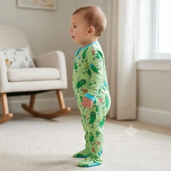 Surplus Baby Organic Cotton Romper for Babies-079 - 3-6 Months