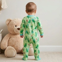 Surplus Baby Organic Cotton Romper for Babies-079 - 3-6 Months