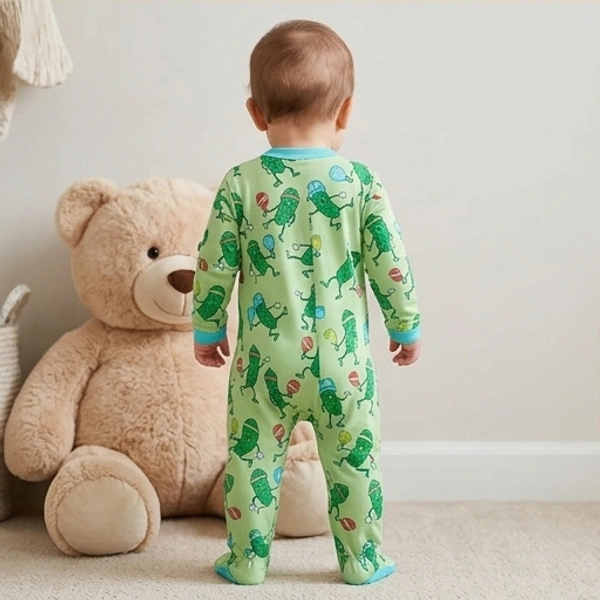 Surplus Baby Organic Cotton Romper for Babies-079 - 3-6 Months