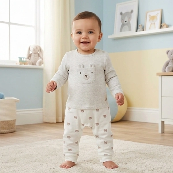 Surplus Baby Organic Cotton Romper for Babies-109 - 3-6 Months