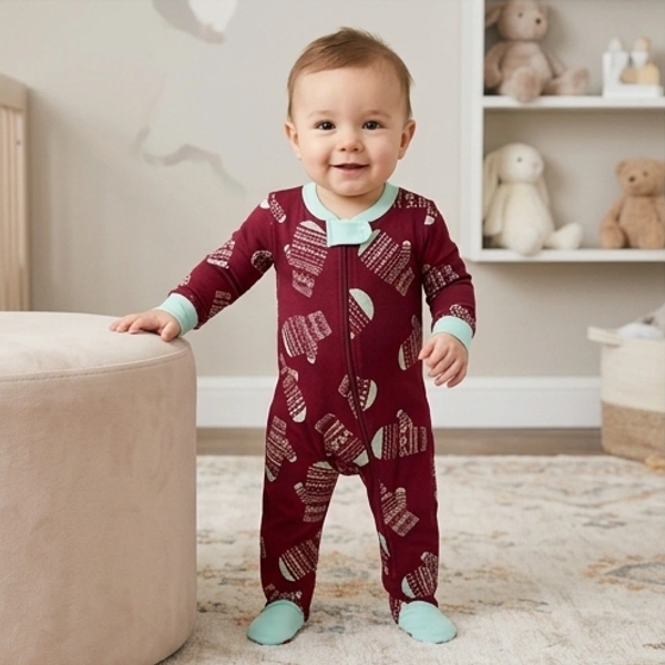 Surplus Baby Organic Cotton Romper for Babies-093 - 3-6 Months