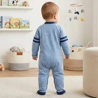 Surplus Baby Organic Cotton Romper for Babies-047 - 0-3 Months