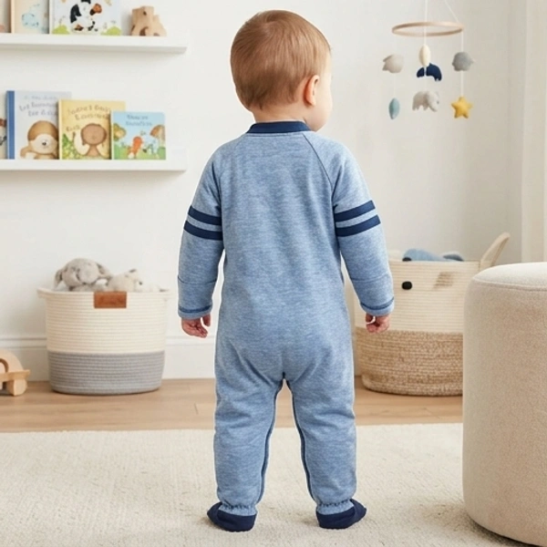 Surplus Baby Organic Cotton Romper for Babies-047 - 0-3 Months