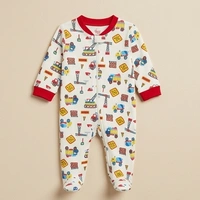 Surplus Baby Organic Cotton Romper for Babies-072 - 3-6 Months
