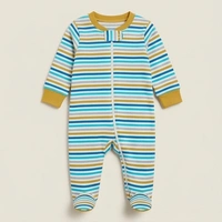 Surplus Baby Organic Cotton Romper for Babies-068 - 0-3 Months
