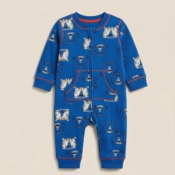 Surplus Baby Organic Cotton Romper for Babies-142 - 6-9 Months
