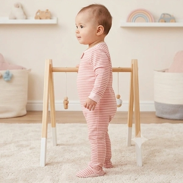 Surplus Baby Organic Cotton Romper for Babies-152 - 9-12 Months