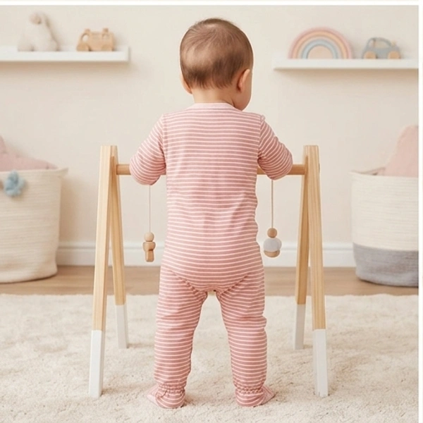 Surplus Baby Organic Cotton Romper for Babies-152 - 9-12 Months