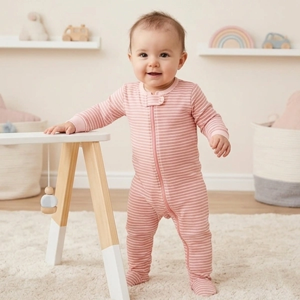 Surplus Baby Organic Cotton Romper for Babies-152 - 9-12 Months