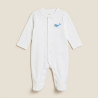 Surplus Baby Organic Cotton Romper for Babies-094 - 3-6 Months