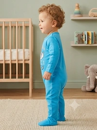 Surplus Baby Organic Cotton Romper for Babies-104 - 3-6 Months
