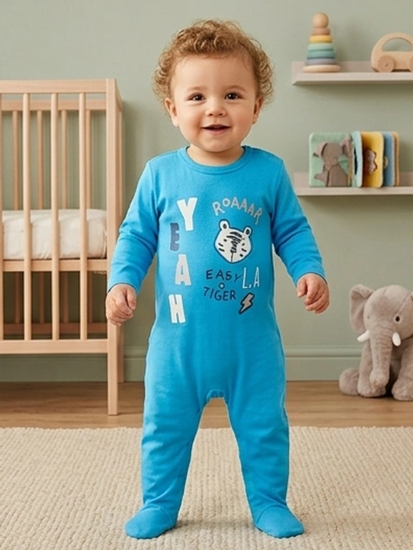 Surplus Baby Organic Cotton Romper for Babies-104 - 3-6 Months