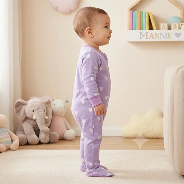 Surplus Baby Organic Cotton Romper for Babies-117 - 3-6 Months