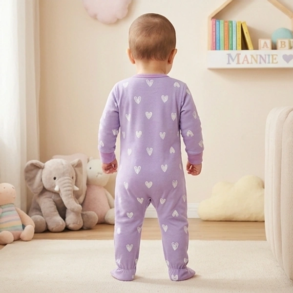 Surplus Baby Organic Cotton Romper for Babies-117 - 3-6 Months