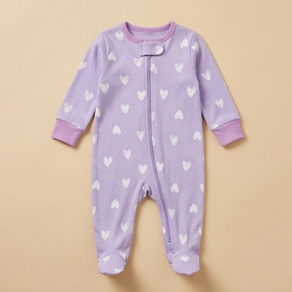 Surplus Baby Organic Cotton Romper for Babies-117 - 3-6 Months
