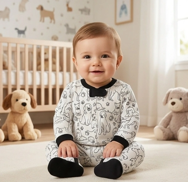 Surplus Baby Organic Cotton Romper for Babies-021 - 0-3 months