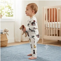 Surplus Baby Organic Cotton Romper for Babies-124 - 6-9 Months