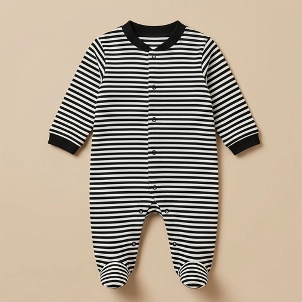 Surplus Baby Organic Cotton Romper for Babies-041 - 6-9 Months