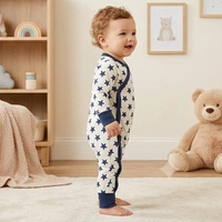 Surplus Baby Organic Cotton Romper for Babies-103 - 3-6 Months