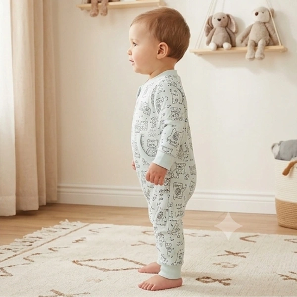 Surplus Baby Organic Cotton Romper for Babies-045 - 0-3 Months