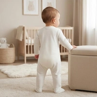 Surplus Baby Organic Cotton Romper for Babies-098 - 3-6 Months