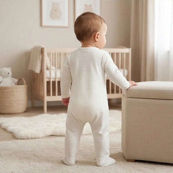 Surplus Baby Organic Cotton Romper for Babies-098 - 3-6 Months