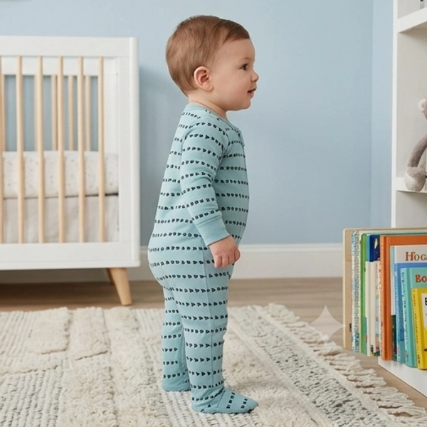 Surplus Baby Organic Cotton Romper for Babies-108 - 3-6 Months