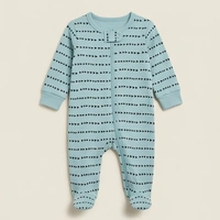 Surplus Baby Organic Cotton Romper for Babies-108 - 3-6 Months