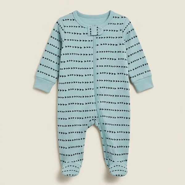 Surplus Baby Organic Cotton Romper for Babies-108 - 3-6 Months