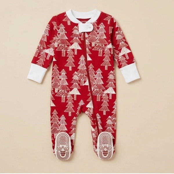 Surplus Baby Organic Cotton Romper for Babies-065 - 0-3 Months
