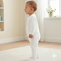 Surplus Baby Organic Cotton Romper for Babies-033 - 3-6 Months