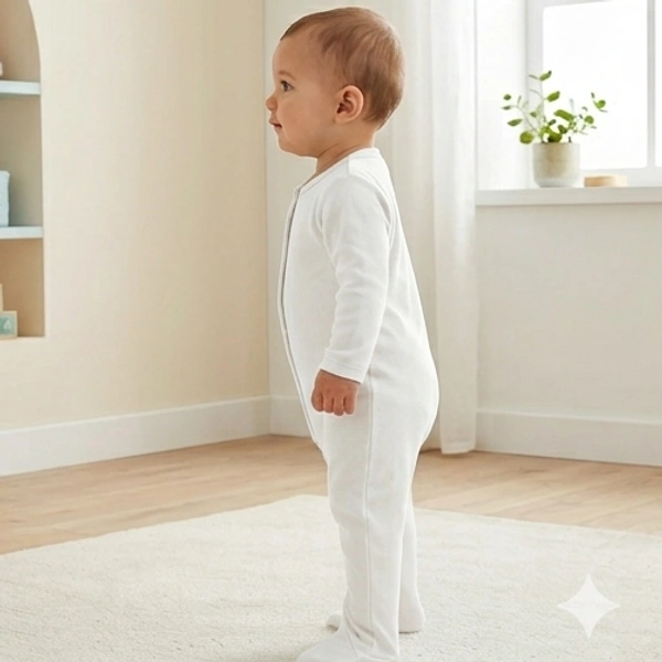 Surplus Baby Organic Cotton Romper for Babies-033 - 3-6 Months