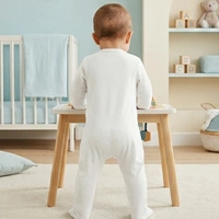Surplus Baby Organic Cotton Romper for Babies-033 - 3-6 Months
