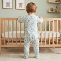 Surplus Baby Organic Cotton Romper for Babies-050 - 0-3 Months