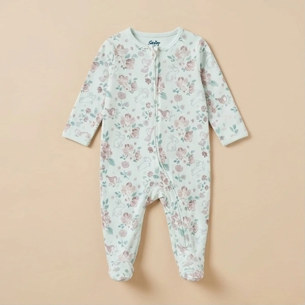 Surplus Baby Organic Cotton Romper for Babies-050 - 0-3 Months