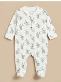 Surplus Baby Organic Cotton Romper for Babies-122 - 6-9 Months