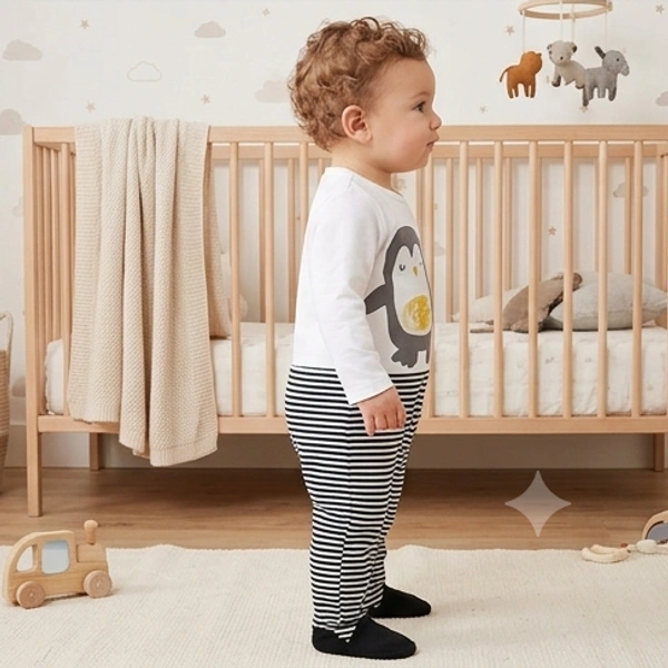 Surplus Baby Organic Cotton Romper for Babies-031 - 0-3 Months