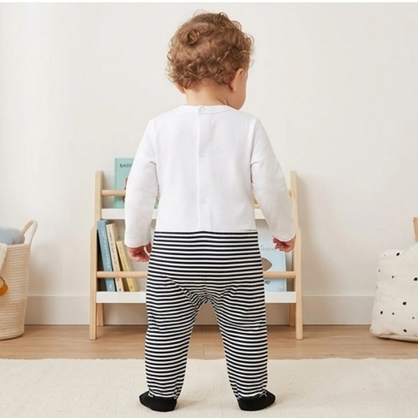 Surplus Baby Organic Cotton Romper for Babies-031 - 0-3 Months