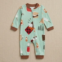 Surplus Baby Organic Cotton Romper for Babies-053 - 0-3 Months