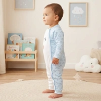 Surplus Baby Organic Cotton Romper for Babies-060 - 0-3 Months