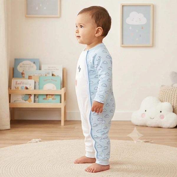 Surplus Baby Organic Cotton Romper for Babies-060 - 0-3 Months