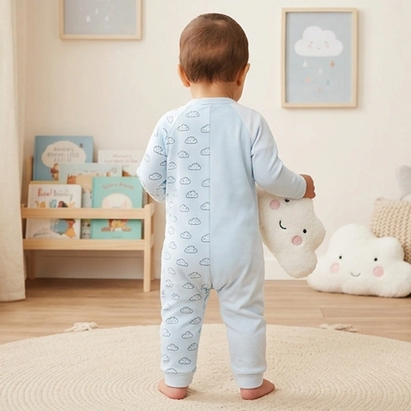 Surplus Baby Organic Cotton Romper for Babies-060 - 0-3 Months