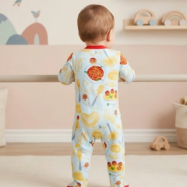 Surplus Baby Organic Cotton Romper for Babies-090 - 6-9 Months