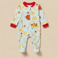 Surplus Baby Organic Cotton Romper for Babies-090 - 6-9 Months