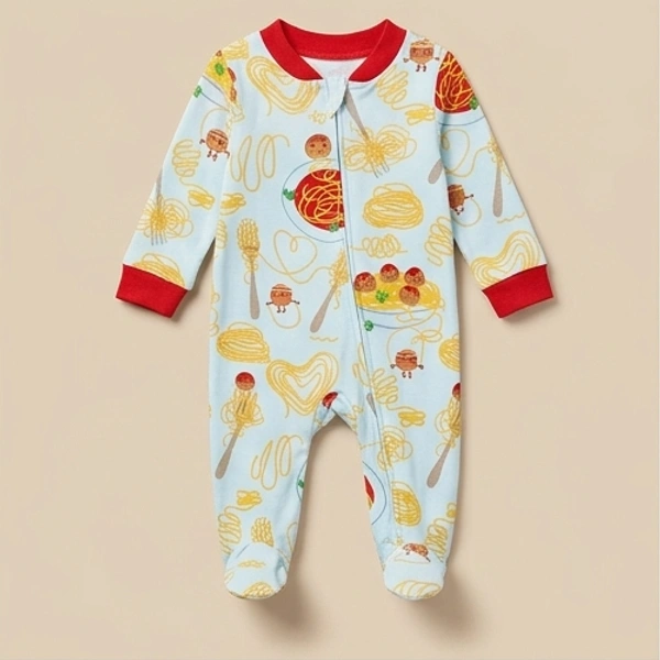Surplus Baby Organic Cotton Romper for Babies-090 - 6-9 Months