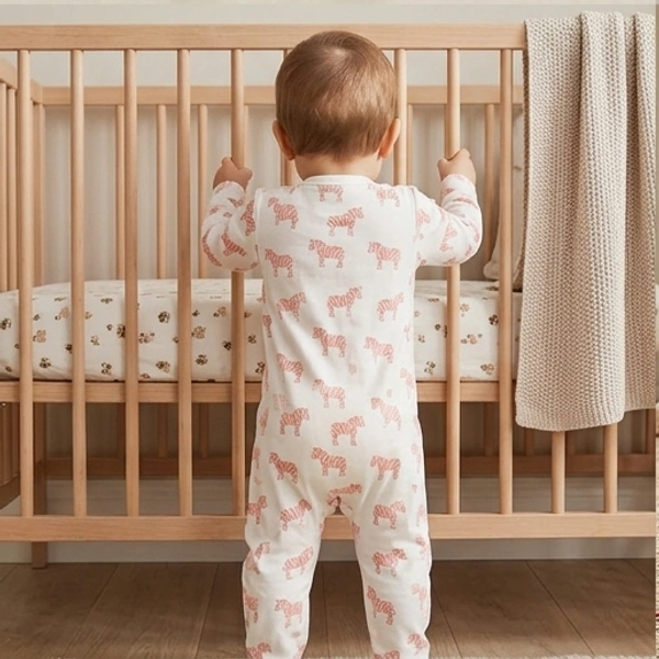 Surplus Baby Organic Cotton Romper for Babies-161 - 9-12 Months