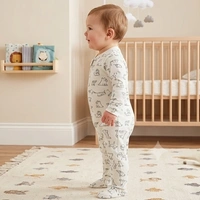 Surplus Baby Organic Cotton Romper for Babies-071 - 3-6 Months