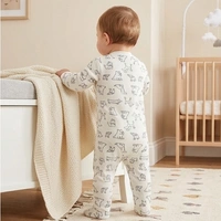 Surplus Baby Organic Cotton Romper for Babies-071 - 3-6 Months