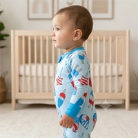 Surplus Baby Organic Cotton Romper for Babies-096 - 3-6 Months