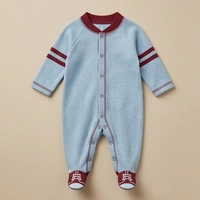 Surplus Baby Organic Cotton Romper for Babies-048 - 0-3 Months